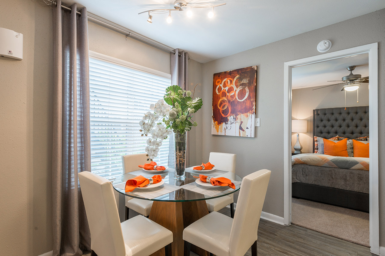 Interior of Cobble Creek apartment