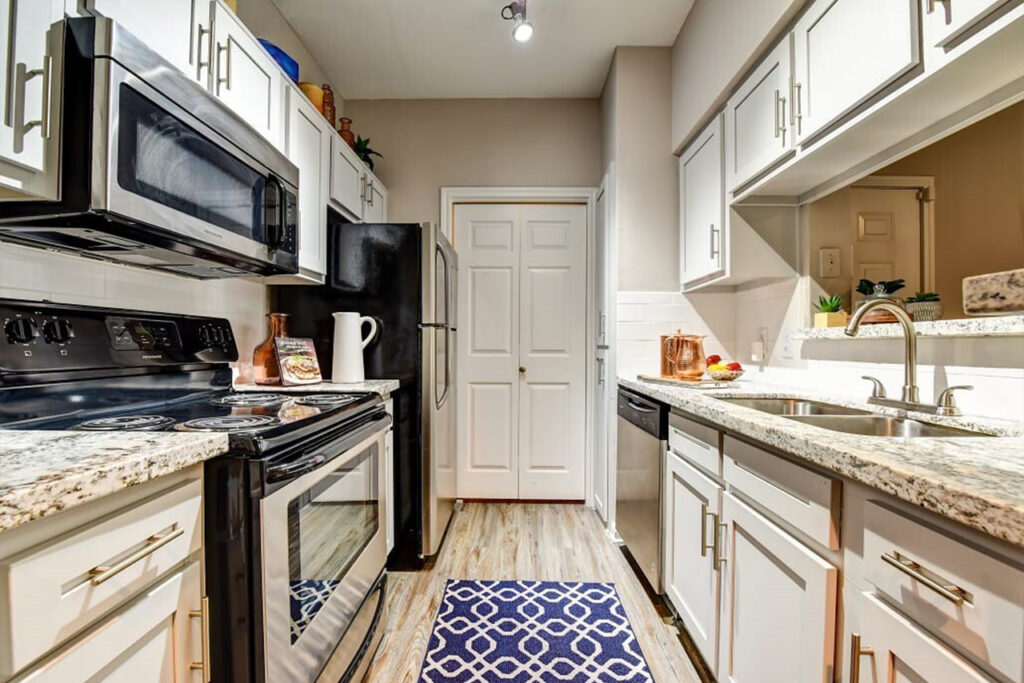 Kitchen interior at Eagle Crest